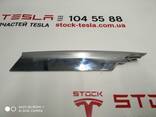 1Накладка люверса верхняя левая хром Tesla model S 6009387-00-C - фото 1