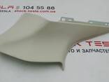 1Облицовка стойки С левая TEXTILE (FOG) Tesla model S, model S REST 1002510-00-D - фото 1