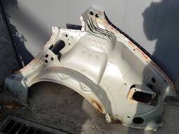 2Четверть задняя левая стакан в сборе с кузовными панелями колесной арки AWD Tesla model S