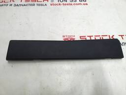 3Накладка нижняя бардачка 13A BLACK Tesla model S REST, Tesla model X 1002301-21-B