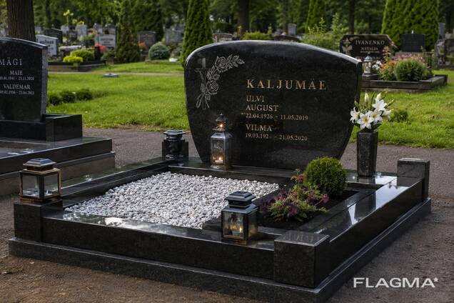 ANUBIS EESTI OÜ valmistab Tallinnas, Eestis sajanditeks kestvaid mälestusmärke ja aedu