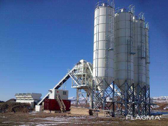 Betoonitehase statsionaarne SUMAB T-100 (100 m3/h) Rootsi