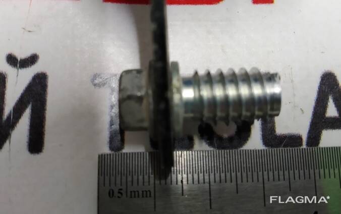 Болт M6-1.0X12 FHCS DIN6921 G10.9 ZF720 {MX_M3} 1008770-00-A