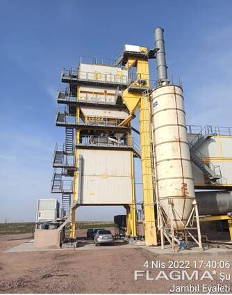 Б/У Асфальтный завод MARINI TT 3000, 200 т/ч, 2010 г. в. c RAP системой