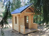 Деревянный дом, баня, беседка из оцилиндрованного бревна - photo 10