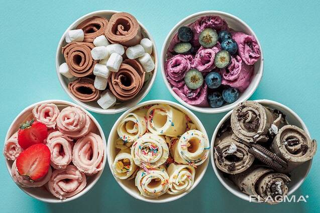 Ice Bar Premium// ROLLED ICE CREAM