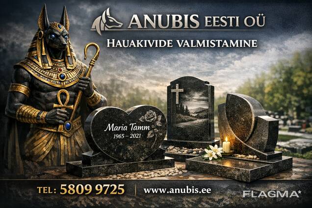 Granite monumentide ja hauakivide valmistamine Eestis — Anubis Eesti OÜ