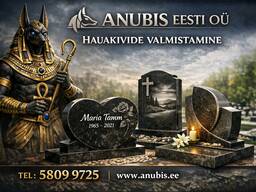 Изготовление Памятников и Надгробий из Гранита в Эстонии — Anubis Eesti OÜ