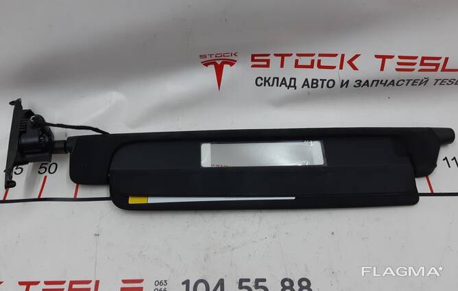 Козырёк солнцезащитный левый USD BLK NA COMMON Tesla model X 1108417-86-E