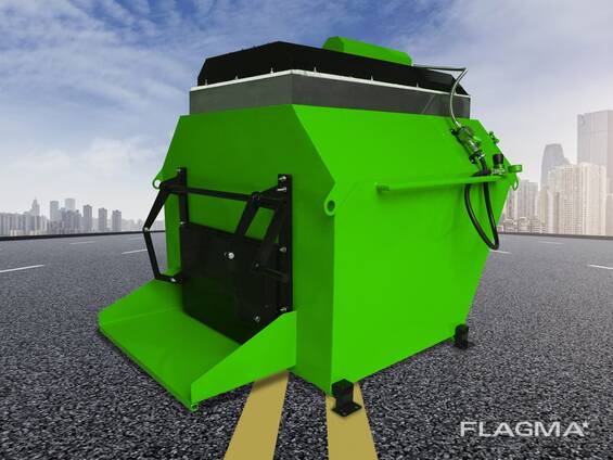 Мини рециклер асфальта для ямочного ремонта RA-500 TICAB