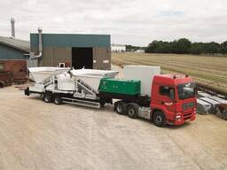 Mobiilne betoonitehas SUMAB T-2200 (70-80 m3/tunnis) Rootsi