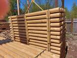 Продам брус оцилиндрованный, колья окорованные - photo 5