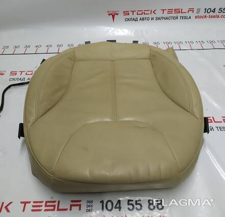 Обшивка нижней части пассажирского сиденья с подогревом PREM TAN Tesla model S 1013123-03-