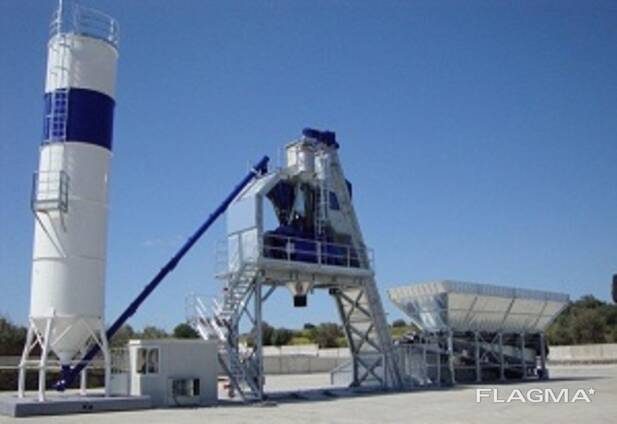 Мобильный бетонный завод SUMАB F-90 (90 м3/ч) Швеция