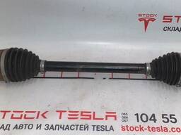 Полуось передняя правая AWD Tesla model X 1027115-00-D