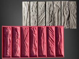Silicone mould for decorative stone creating ( WOODEN STONE)