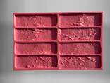 Silicone mould for decorative stone creating ( "Sand stone")