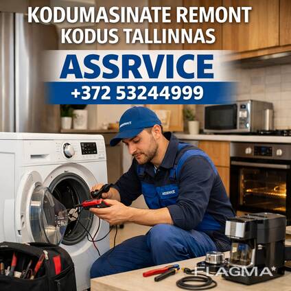 Kodumasinate remont kodus Tallinnas A-service ASSRVICE
