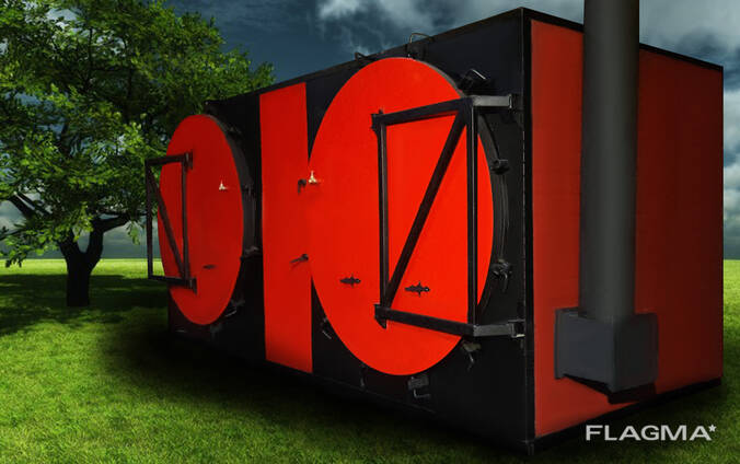 The charcoal kiln “UMT-3 Plus Auto”