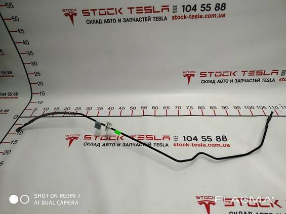 Трубопровод тормозной системы (от главного цилиндра к ABS) короткий Tesla model S 6006350-