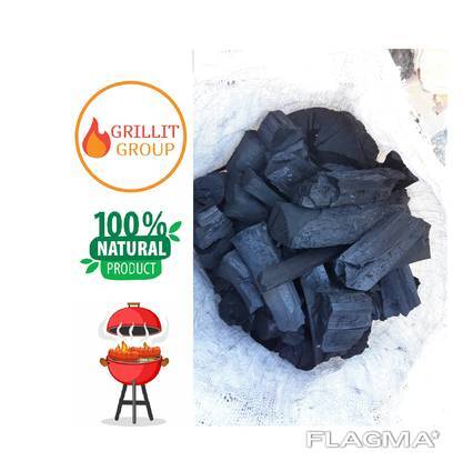 Уголь древесный с твердых пород.