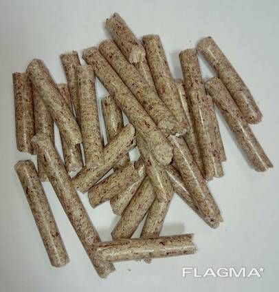 Wood fuel pellets, 8 mm