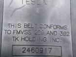 Замок ремня безопасности водительского сиденья BLK Tesla model X, model S REST 1005990-05- - фото 2